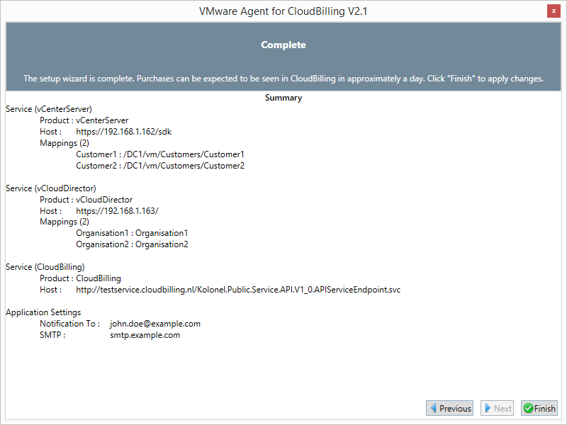 *Figure 10:* An overview of everything that has been set up.