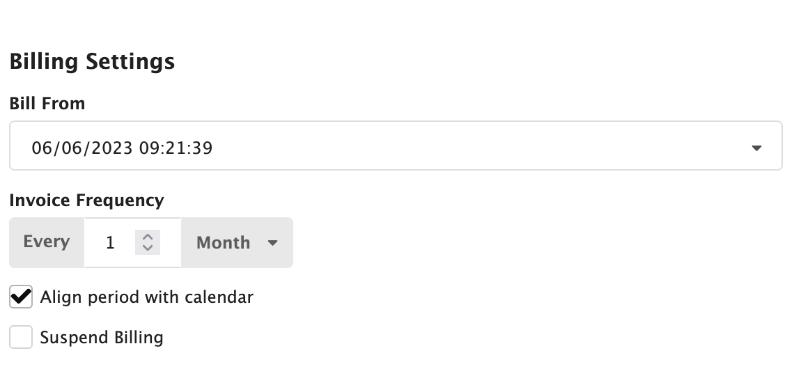 Figure FAQ Customers 2: Suspend Billing