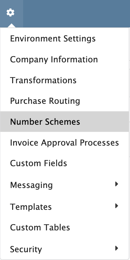 Figure FAQ General 1: Security Credentials Navigation