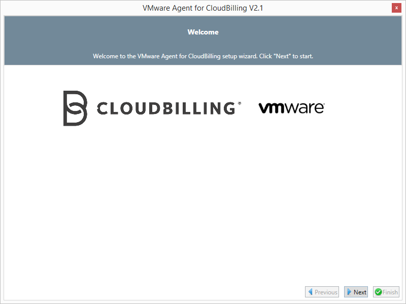 *Figure 1:* The Welcome screen.