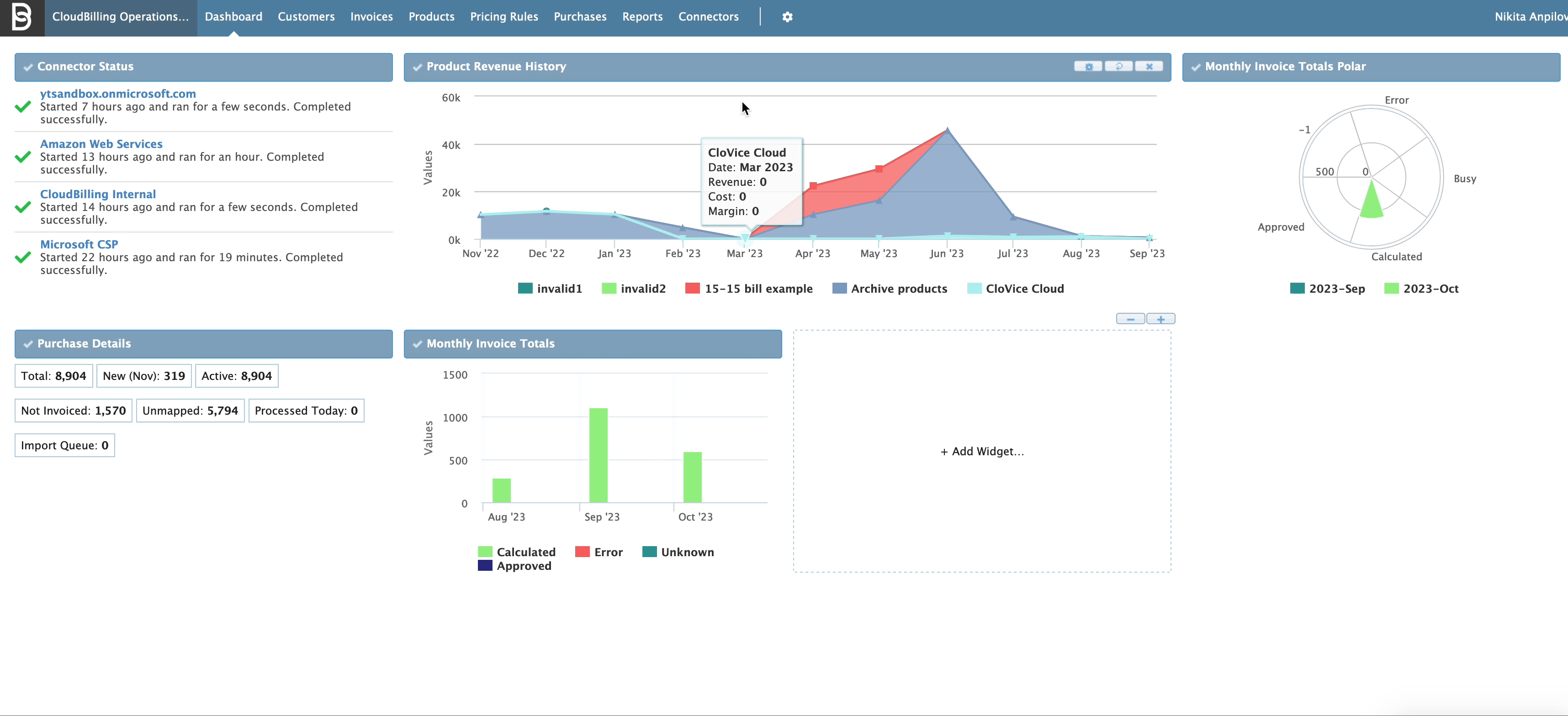 Figure AWS Connector 31: Setting up the maintenance