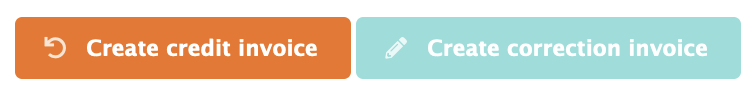 Figure Invoices 10: Credit & Correction Invoice Buttons